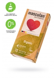 Экологически чистые презервативы Masculan Organic - 10 шт. - Masculan - купить с доставкой в Брянске