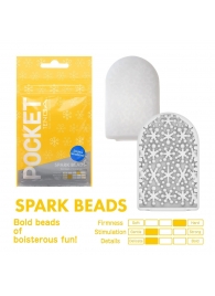 Карманный мастурбатор Spark Beads - Tenga - в Брянске купить с доставкой