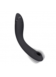 Темно-серый стимулятор G-точки Womanizer OG c технологией Pleasure Air и вибрацией - 17,7 см. - Womanizer купить в Брянске с доставкой в Orgasmix.ru Темно-серый стимулятор G-точки Womanizer OG c технологией Pleasure Air и вибрацией - 17,7 см. - Womanizer