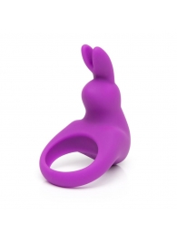 Фиолетовое эрекционное виброкольцо Happy Rabbit Rechargeable Rabbit Cock Ring - Happy Rabbit - в Брянске купить с доставкой