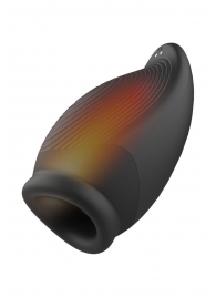 Мастурбатор с вибрацией и функцией нагрева Squeezable Stroker - Dream Toys - в Брянске купить с доставкой