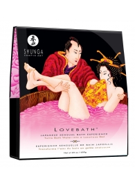 Соль для ванны Lovebath Dragon Fruit, превращающая воду в гель - 650 гр. - Shunga - купить с доставкой в Брянске