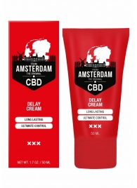 Крем-пролонгатор CBD from Amsterdam Delay Cream - 50 мл. - Shots Media BV - купить с доставкой в Брянске