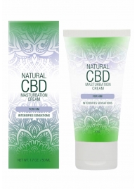 Крем для мастурбации для мужчин Natural CBD Masturbation Cream For Him - 50 мл. - Shots Media BV - купить с доставкой в Брянске