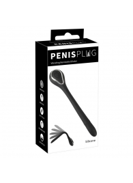 Черный гибкий уретральный стимулятор с вибрацией Vibrating Bendable Dilator - 13,5 см. - Orion - купить с доставкой в Брянске