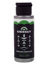 Анальный лубрикант на водной основе SIBIRSKIY с ароматом луговых трав - 100 мл. - Sibirskiy - купить с доставкой в Брянске