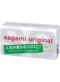 Ультратонкие презервативы Sagami Original 0.02 - 10 шт. - Sagami - купить с доставкой в Брянске