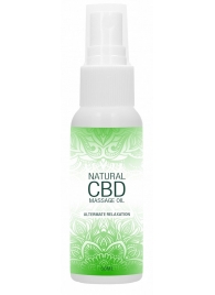 Массажное масло Natural CBD Massage Oil - 50 мл. - Shots Media BV - купить с доставкой в Брянске