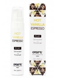 Возбуждающий гель Hot Vanilla Espresso Arousal Gel - 15 мл. - Exsens - купить с доставкой в Брянске