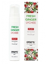 Возбуждающий гель Fresh Ginger Lychee Arousal Gel - 15 мл. - Exsens - купить с доставкой в Брянске