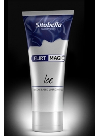 Силиконовая гель-смазка FLIRT MAGIC Ice с лёгким пролонгирующим эффектом - 75 мл. - Sitabella - купить с доставкой в Брянске