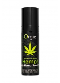 Возбуждающий интимный гель для пар ORGIE Hemp Intense Orgasm - 15 мл. - ORGIE - купить с доставкой в Брянске Возбуждающий интимный гель для пар ORGIE Hemp Intense Orgasm - 15 мл. - ORGIE - купить с доставкой в Брянске