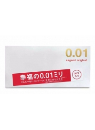 Ультратонкие презервативы Sagami Original 0.01 - 20 шт. - Sagami - купить с доставкой в Брянске