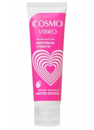 Возбуждающий гель на водно-силиконовой основе Cosmo Vibro с ароматом земляники - 50 гр. - Биоритм - купить с доставкой в Брянске