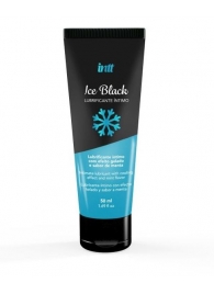 Лубрикант на водной основе Ice Black с ледяным эффектом - 50 мл. - INTT - купить с доставкой в Брянске