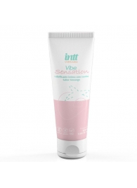 Лубрикант на водной основе Vibe Sensation с клубничным вкусом и легким вибрирующим эффектом - 50 гр. - INTT - купить с доставкой в Брянске Лубрикант на водной основе Vibe Sensation с клубничным вкусом и легким вибрирующим эффектом - 50 гр. - INTT - купить с доставкой в Брянске