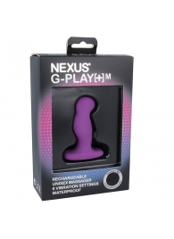 Фиолетовая вибровтулка Nexus G-Play+ M - Nexus Range - в Брянске купить с доставкой