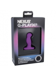 Фиолетовая вибровтулка Nexus G-Play+ S - Nexus Range - в Брянске купить с доставкой