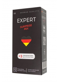 Презервативы EXPERT Surprise Mix - 12 шт.(+3 в подарок) - Expert - купить с доставкой в Брянске