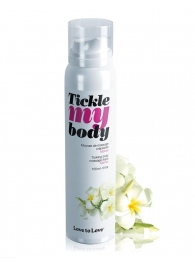 Массажная хрустящая пенка Tickle My Body Monoi с ароматом моной - 150 мл. - Love to Love - купить с доставкой в Брянске