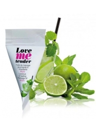 Съедобное согревающее массажное масло Love Me Tender Mojito с ароматом мохито - 10 мл. - Love to Love - купить с доставкой в Брянске
