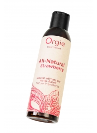 Интимный гель на водной основе All-Natural Strawberry с ароматом клубники - 150 мл. - ORGIE - купить с доставкой в Брянске