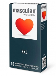 Презервативы увеличенного размера Masculan XXL - 10 шт. - Masculan - купить с доставкой в Брянске