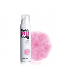 Массажная хрустящая пенка Tickle My Body Cotton Candy с ароматом сладкой ваты - 150 мл. - Love to Love - купить с доставкой в Брянске