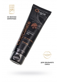 Интимный гель на водной основе Lube Tube Chocolate с шоколадным вкусом - 100 мл. - ORGIE - купить с доставкой в Брянске