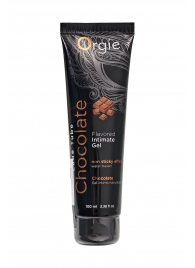 Интимный гель на водной основе Lube Tube Chocolate с шоколадным вкусом - 100 мл. - ORGIE - купить с доставкой в Брянске