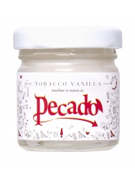 Массажная свеча Tobacco Vanilla - 35 мл. - Pecado - купить с доставкой в Брянске