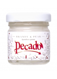 Массажная свеча Brandy   Pear - 35 мл. - Pecado - купить с доставкой в Брянске