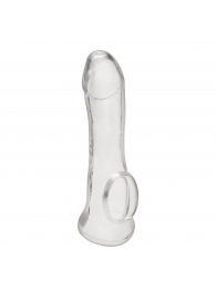 Прозрачная насадка на пенис Transparent Penis Enhancing Sleeve Extension - 15,9 см. - BlueLine - в Брянске купить с доставкой