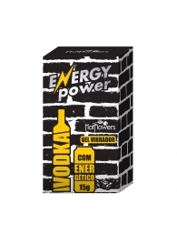 Стимулирующий гель для двоих Energy Power с эффектом вибрации - 15 гр. - HotFlowers - купить с доставкой в Брянске