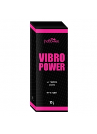 Жидкий вибратор Vibro Power со вкусом тутти-фрутти - 15 гр. - HotFlowers - купить с доставкой в Брянске