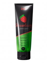 Смазка на водной основе с ароматом клубники Strawberry Lubricant - 100 мл. - INTT - купить с доставкой в Брянске