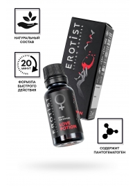 Возбуждающие капли для женщин Erotist Love Potion - 20 мл. - Erotist Libido Booster - купить с доставкой в Брянске