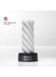Белый 3D мастурбатор SPIRAL - Tenga - в Брянске купить с доставкой
