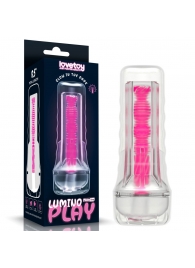 Светящийся в темноте мастурбатор 8.5 Lumino Play Masturbator - Lovetoy - в Брянске купить с доставкой