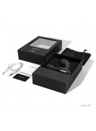 Чёрный перезаряжаемый стимулятор простаты Bruno Black - Lelo - в Брянске купить с доставкой
