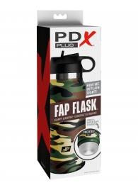 Мастурбатор в камуфляжной колбе Fap Flask - Pipedream - в Брянске купить с доставкой