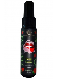 Спрей для горла Deep Throat с десенсибилизирующим эффектом и вкусом клубники - 50 мл. - БиоМед - купить с доставкой в Брянске