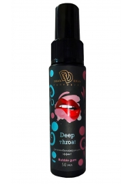 Спрей для горла Deep Throat с десенсибилизирующим эффектом и вкусом бабл-гам - 50 мл. - БиоМед - купить с доставкой в Брянске