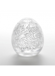 Мастурбатор-яйцо Keith Haring EGG PARTY - Tenga - в Брянске купить с доставкой