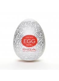 Мастурбатор-яйцо Keith Haring EGG PARTY - Tenga - в Брянске купить с доставкой
