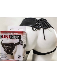 Универсальные трусики Harness UNI strap с корсетом - LOVETOY (А-Полимер) - купить с доставкой в Брянске