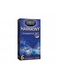 Текстурированные презервативы Domino Harmony - 6 шт. - Domino - купить с доставкой в Брянске