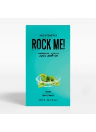 Жидкий вибратор Nuei Rock Me! с ароматом мяты - 20 мл. - Nuei cosmetics - купить с доставкой в Брянске