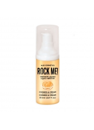 Жидкий вибратор Nuei Rock Me! с ароматом печенья и сливок - 20 мл. - Nuei cosmetics - купить с доставкой в Брянске