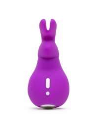 Фиолетовый клиторальный вибратор в форме зайчика - Happy Rabbit в Брянске Фиолетовый клиторальный вибратор в форме зайчика - Happy Rabbit